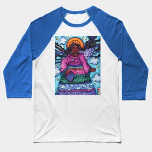 Angel in a Calico Dress Baseball T-Shirt